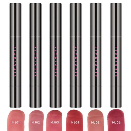 AZTK Meltykiss Jelly Gloss Lipstick, AZTK Melty Kiss Jelly Gloss Lipstick, AZTK Moisturizing Melty Kiss Lip Jelly, AZTK Lip Gloss, AZTK Lipstick Long Lasting, Waterproof & Non-fading, 6 Colors (6-MIX)