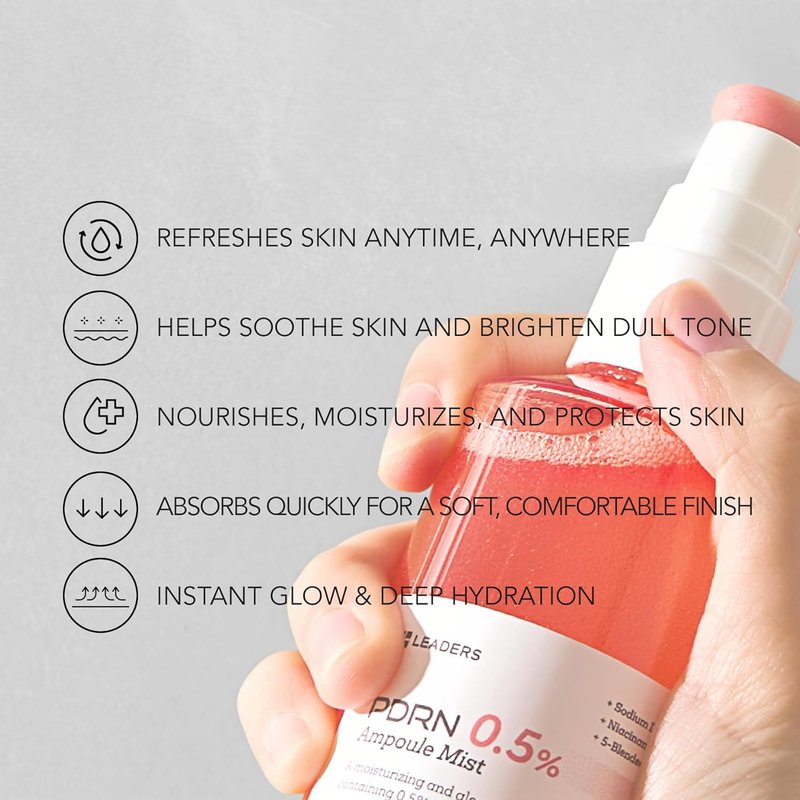 PDRN 0.5% Anti-Aging Ampoule Mist | Hydrating Face Mist for Youthful Skin - 100ml