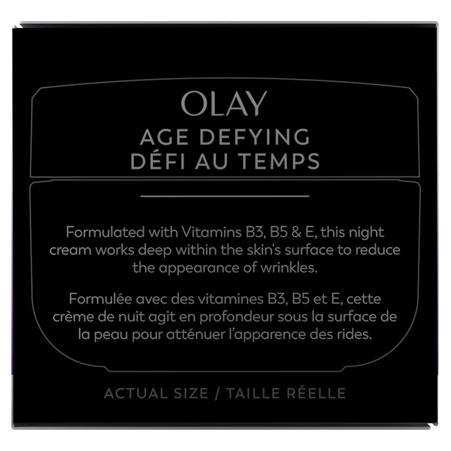 Olay Age Defying Anti-Wrinkle Night Cream, 2 Ounce (Pack of 2)