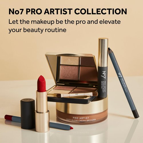 No7 Pro Artist Lip Liner - Precision Edit Lip Liner Pencil with a Creamy, Matte Finish - Helps Prevent Lipstick Bleeding and Enhances Lip Shape - Rose Couture (0.04 oz)