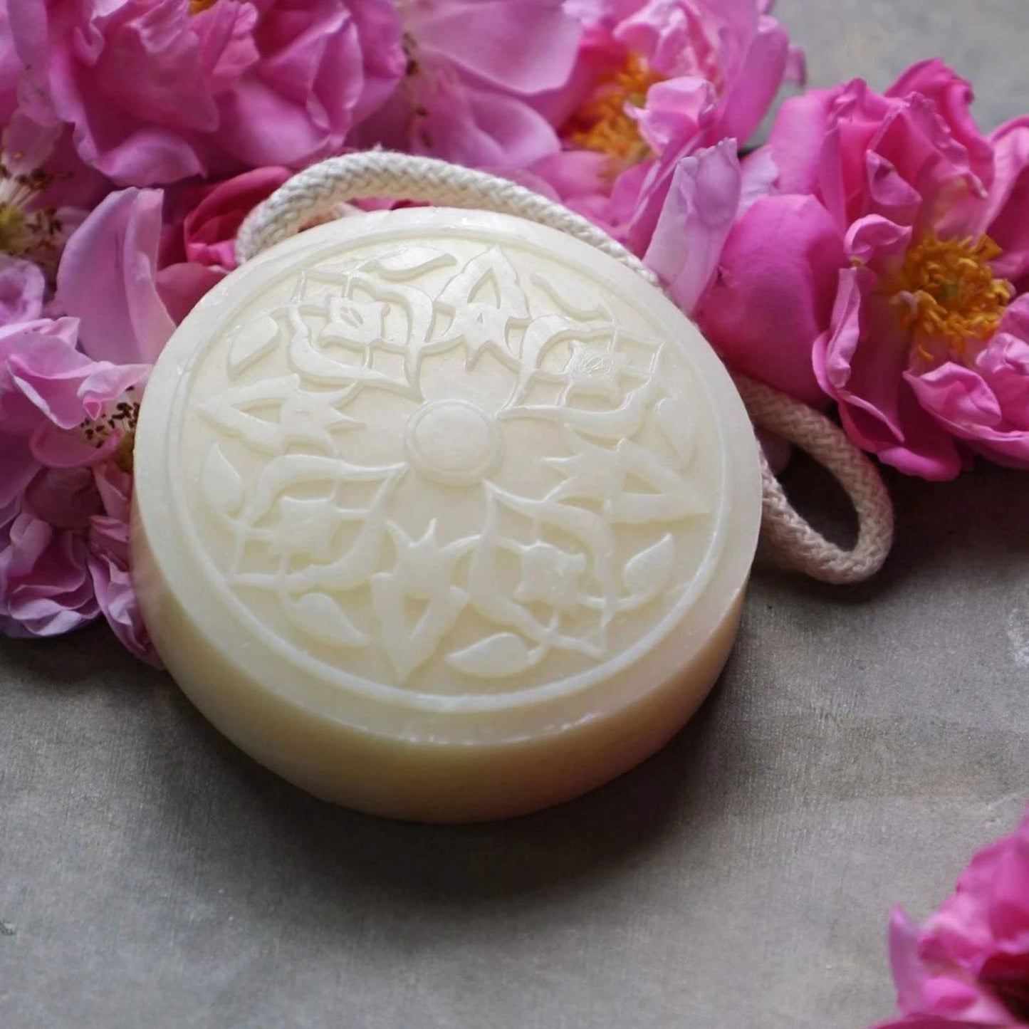 Senteurs d'Orient Rose Of Damascus Soap, Hammam, 7.2 oz
