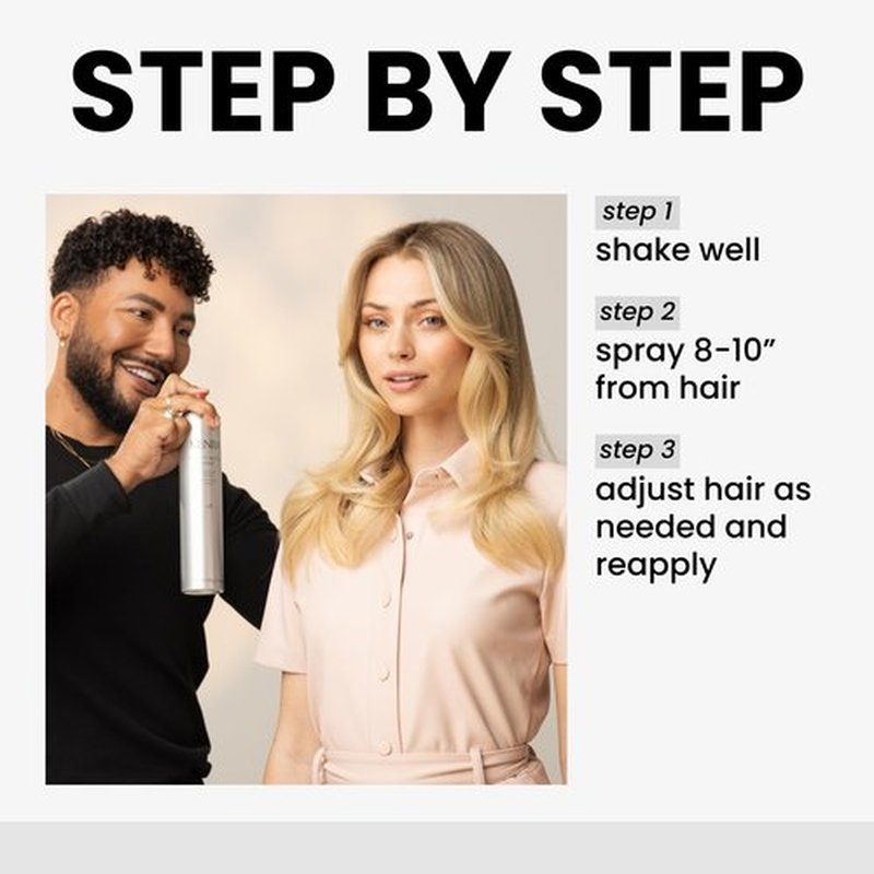 Kenra Perfect Medium Spray 13 50% | Provides Styling Control Without Stiffness | Medium Hold | Fast-Drying Formulation | High Shine Finish | All Hair Types | Travel 1.5 oz