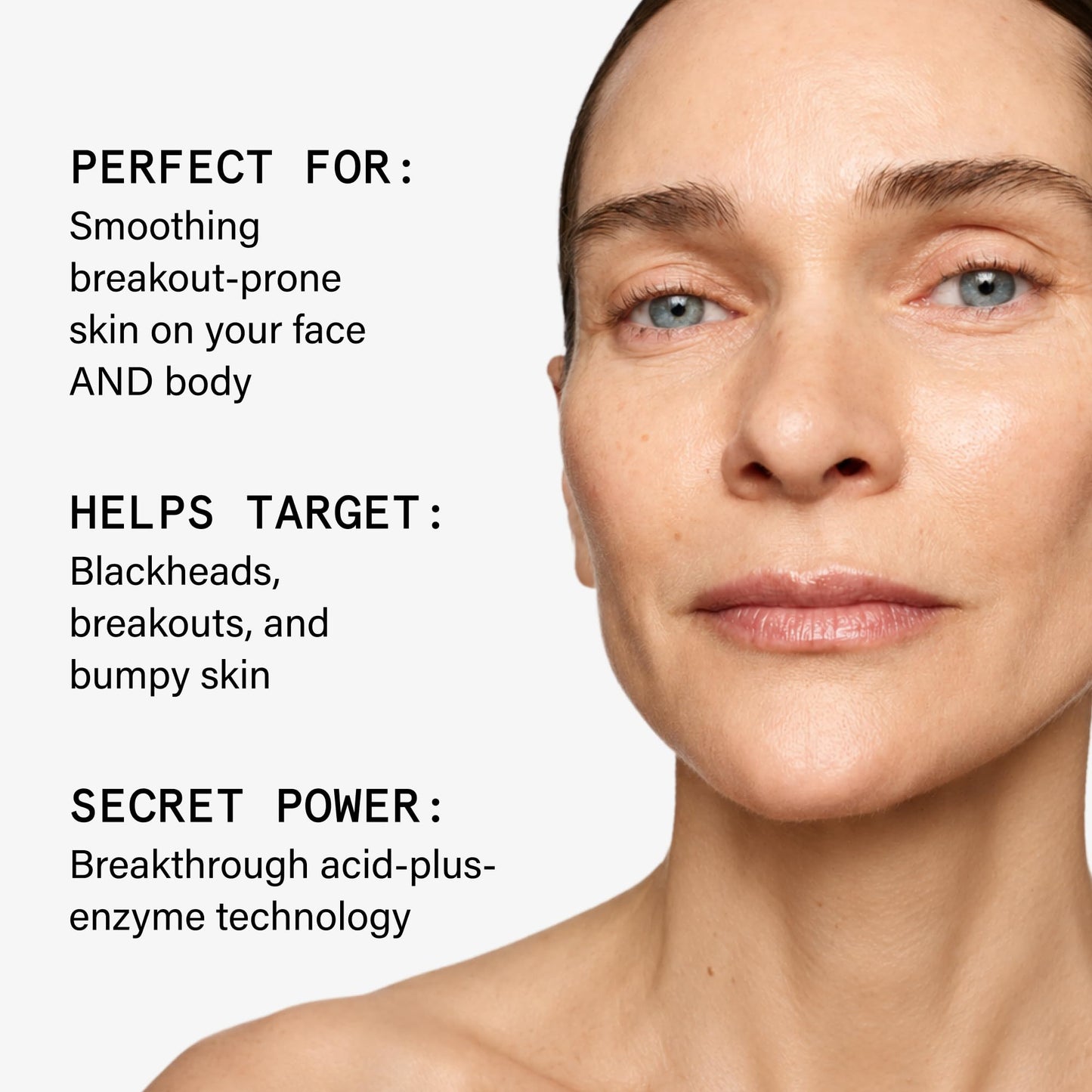 Beauty Pie AcidEnzyme Exfoliating Cleanser | Exfoliating Face & Body Wash | Smooth, Purify & Clarify Skin | Salicylic Acid AHA BHA Exfoliant | Deep Pore Cleanser | 13.52 fl oz