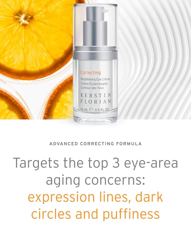 Brightening Eye Cream - Anti-Aging Formula to Reduce Dark Circles, Puffiness & Fine Lines | 0.5 Fl Oz