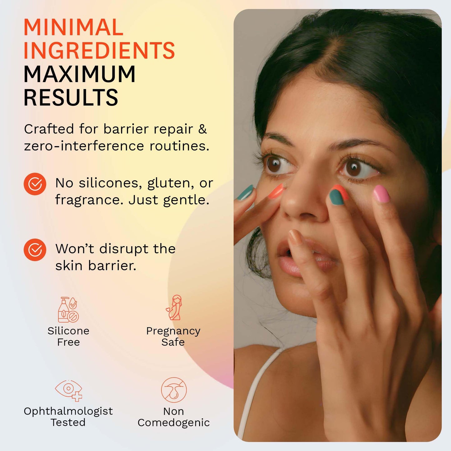 Fig.1 Triple Action Vitamin C Eye Cream Refill | Anti Aging Under Eye Cream for Dark Circles, Puffiness & Wrinkles | Vitamin C + Caffeine to Glow & Refresh Tired Eyes | Fragrance-Free, Refillable