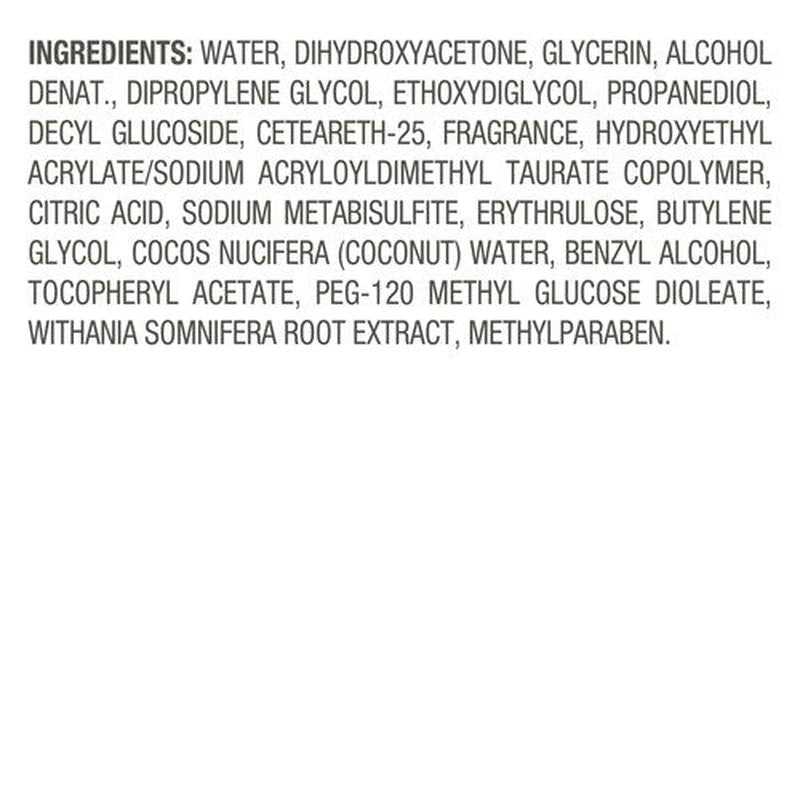 SOL by Jergens Deep Water Self Tanner Mousse, Water-based Sunless Tanner with Coconut Water for Fake Tan, Dye-free Tanning Active Derived from Natural Sugars, Deep Color, 5 Ounce