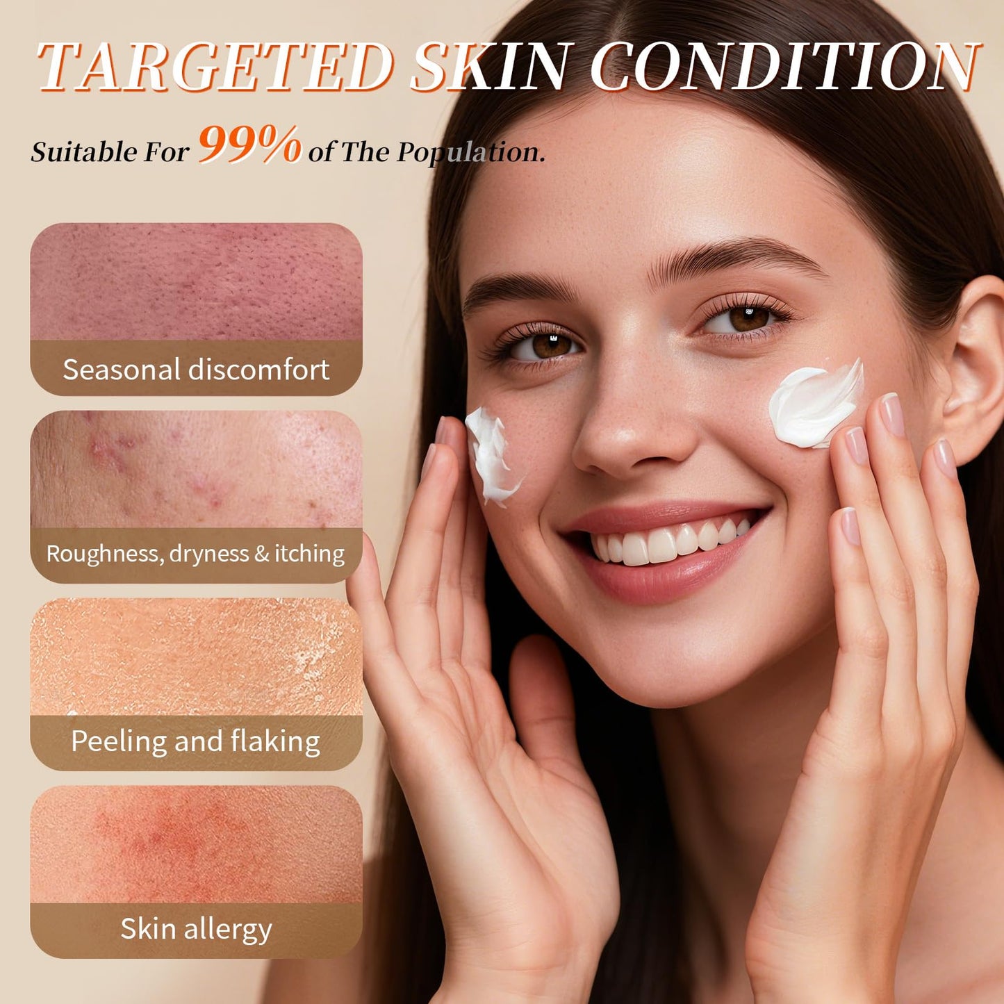Balasoma Beef Tallow for Skin - Tallow and Honey Balm for Face Body - Contains Natural Plant Ingredients - Deep Moisturizing and Nourishing with Anti-aging Effects