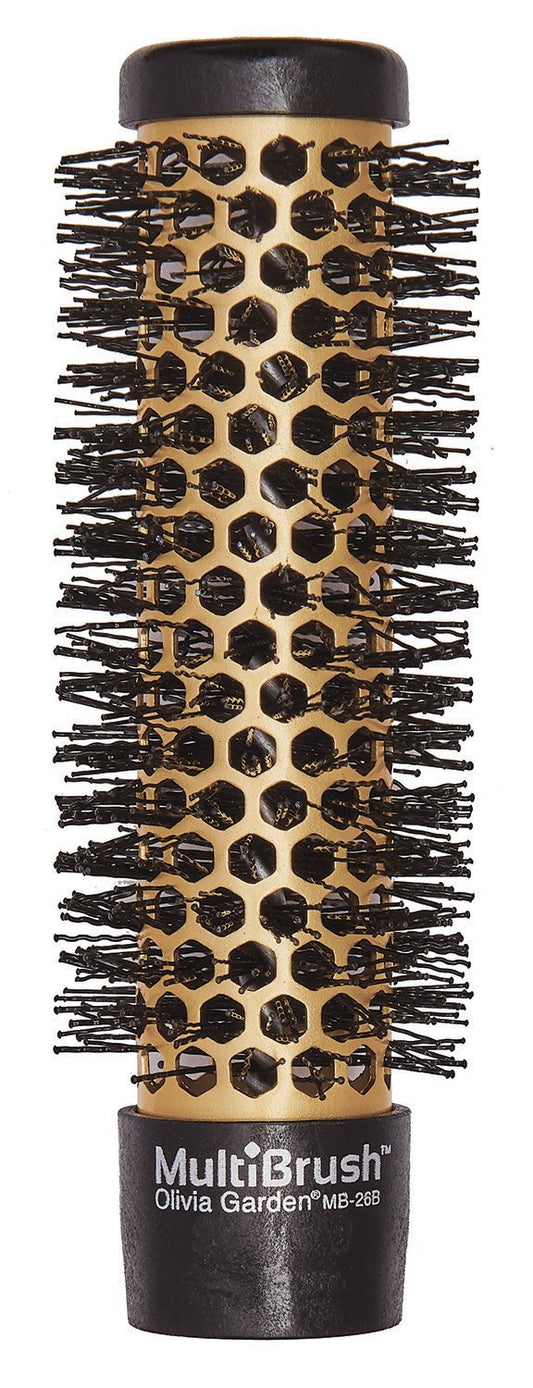 Olivia Garden MultiBrush Detachable Thermal Styling Hair Brush MB-26B (1")
