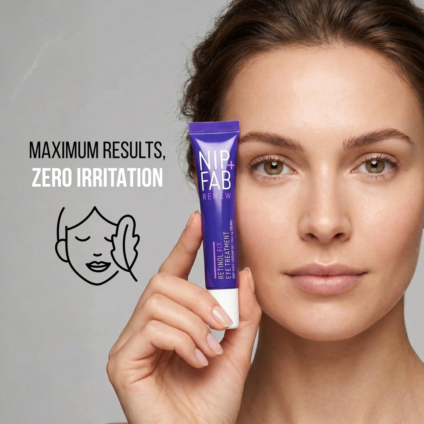 Nip+Fab Retinol Fix Eye Treatment Cream 15 ml | Encapsulated Pure Retinol | De-puffs, Firms and Tackles Dark Circles | Vitamin C | Help Smooth Fine Lines | Ceramides and Hyaluronic Acid