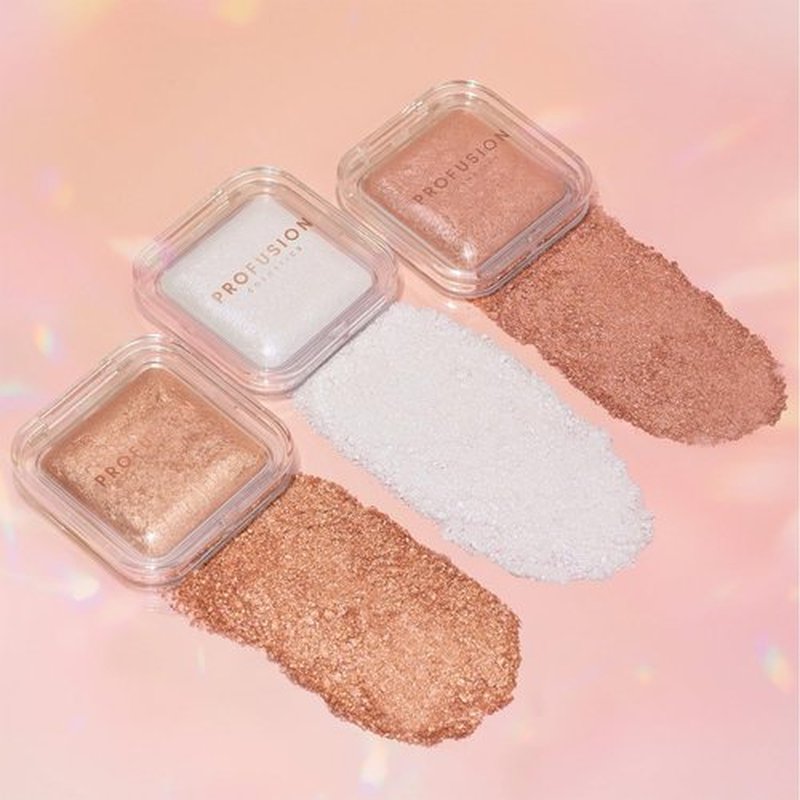 Profusion Cosmetics Holo Beam Holographic Highlighter, Intense Color Shifting Glitter with Buildable Glow for Festival Looks (Transcend, 1)