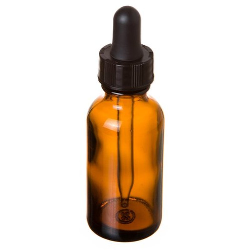 Yesker Amber Glass Bottles for Essential Oils with Glass Eye Dropper 30 ml (1oz) for Essential Oils, Chemistry Lab Chemicals, Colognes & Perfumes- Pack of 6