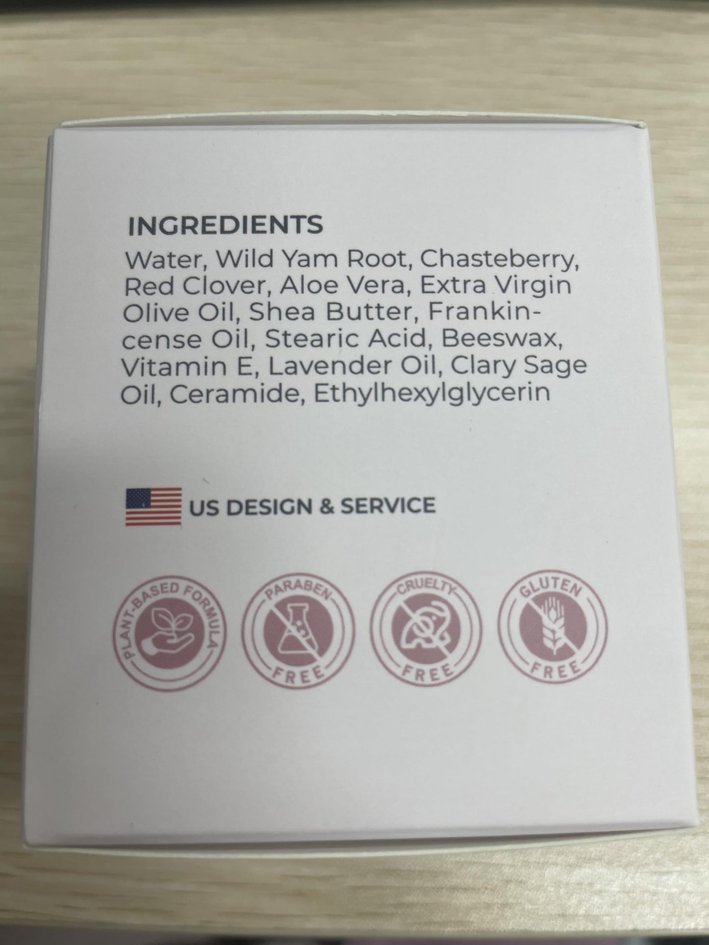 Wild Yam Cream 4oz, Organic Balancing Cream for Women, Deep Nourishment and Hydration, Made With Wild Yam Root, Chaste Tree Berry and Red Clover