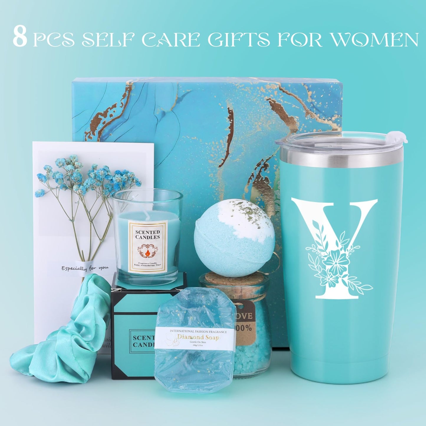Personalized Women Spa Bath Basket Body Works Set House Warming Hostess Bachelorette Engaged Gifts New Home Pretty Aesthetic Special Spiritual Inspirational Meaningful Unique Initial Present