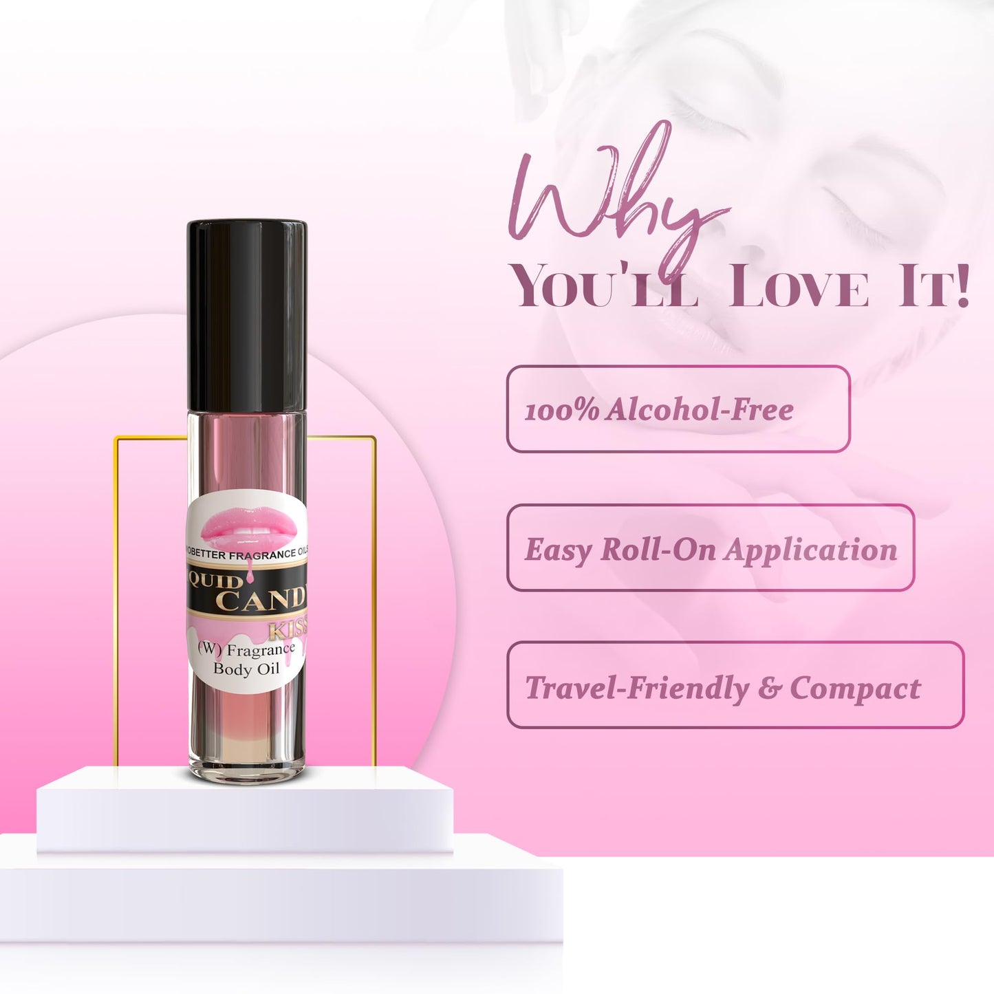MOBETTER FRAGRANCE OILS Liquid Candy Kiss (W) Women Perfume Body Oil