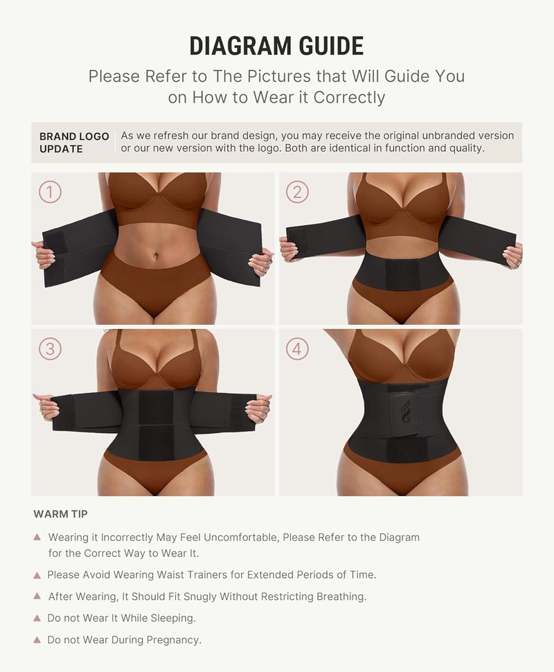Waist Trainer Belt - Tummy Control Body Shaper for Men & Women | Adjustable Ab Cincher