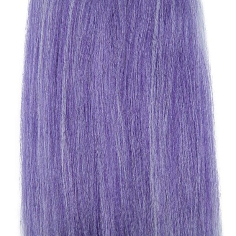 Easy Braid Crochet Hair Pre Stretched Braiding Hair Extensions Hot Water Setting Braiding Hair Soft Yaki Texture Braids Hair Professional Itch Free Synthetic Fiber 26In（4 Bundles,purple/60#)