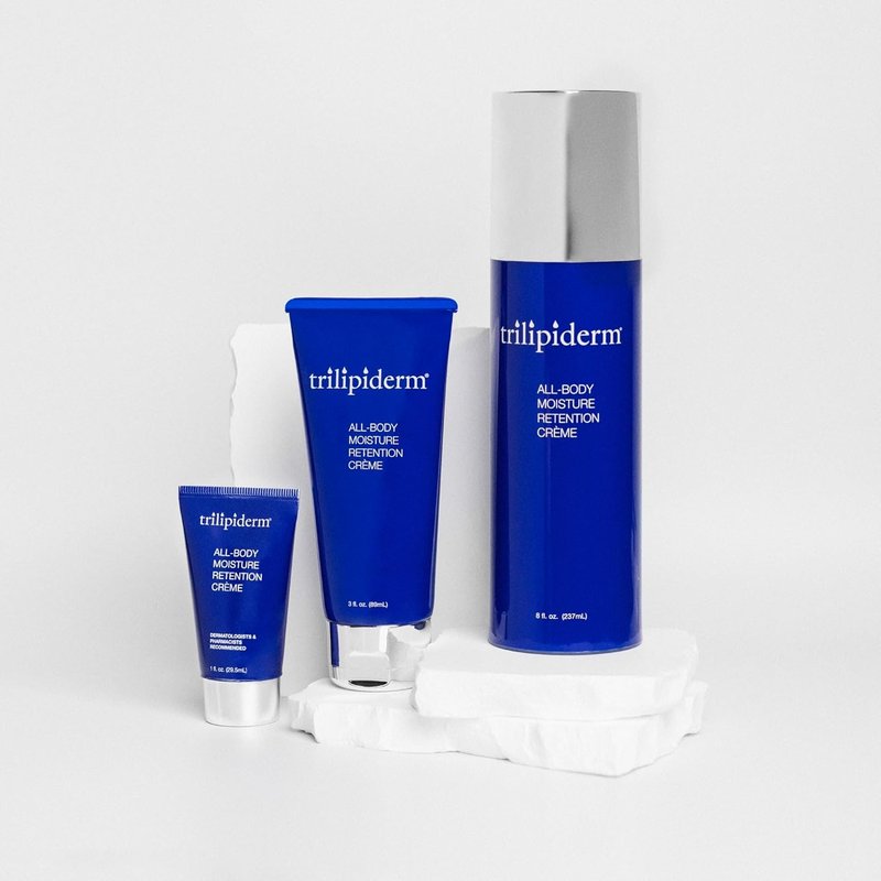 Trilipiderm Weekender Bundle | All-Body Moisture Retention Crème 2-Pack & SPF 30 Sunscreen - Travel Size 3 oz Each