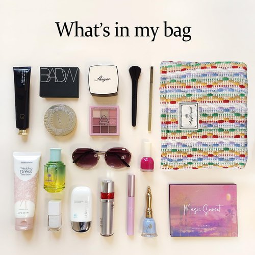 STARDW Aesthetic Makeup Bag for Women Travel Toiletry Bag Large Capacity Makeup Organizer Bag Kawaii Cosmetic Bags Zipper Pouch(Rainbow)