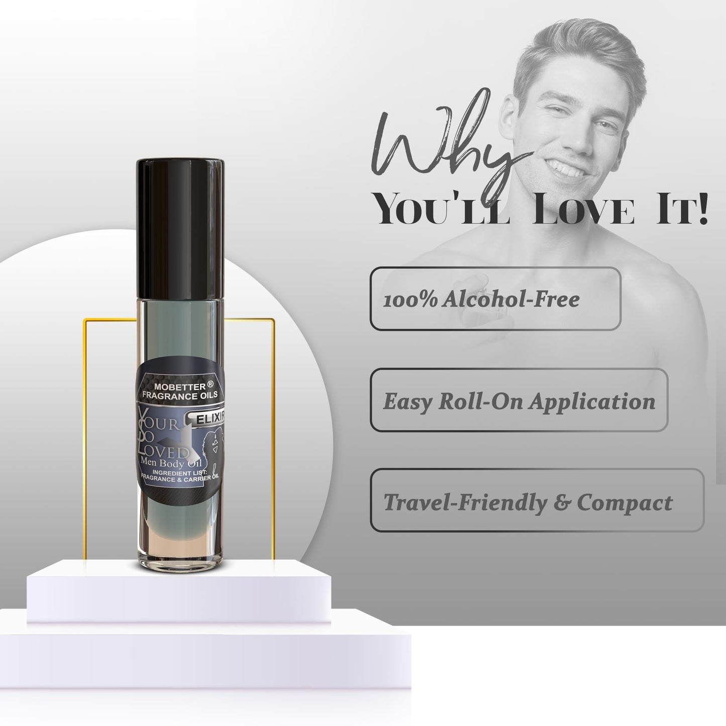 MOBETTER FRAGRANCE OILS Your So Loved Elixir Men Fragrance Body Oil