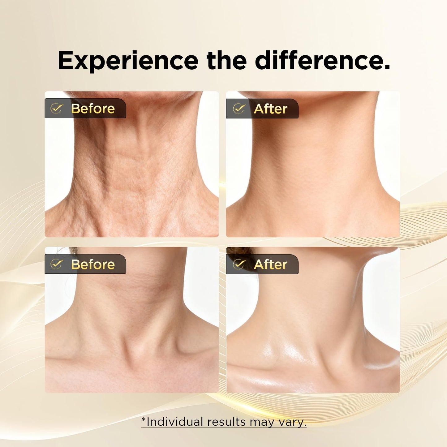 abarno Firming Neck Cream for Crepey Skin Body Care Comfort,Moisturizing, Tightening Lotions Cosmetic Skin Care Skin & Repair for Women（Platinum）