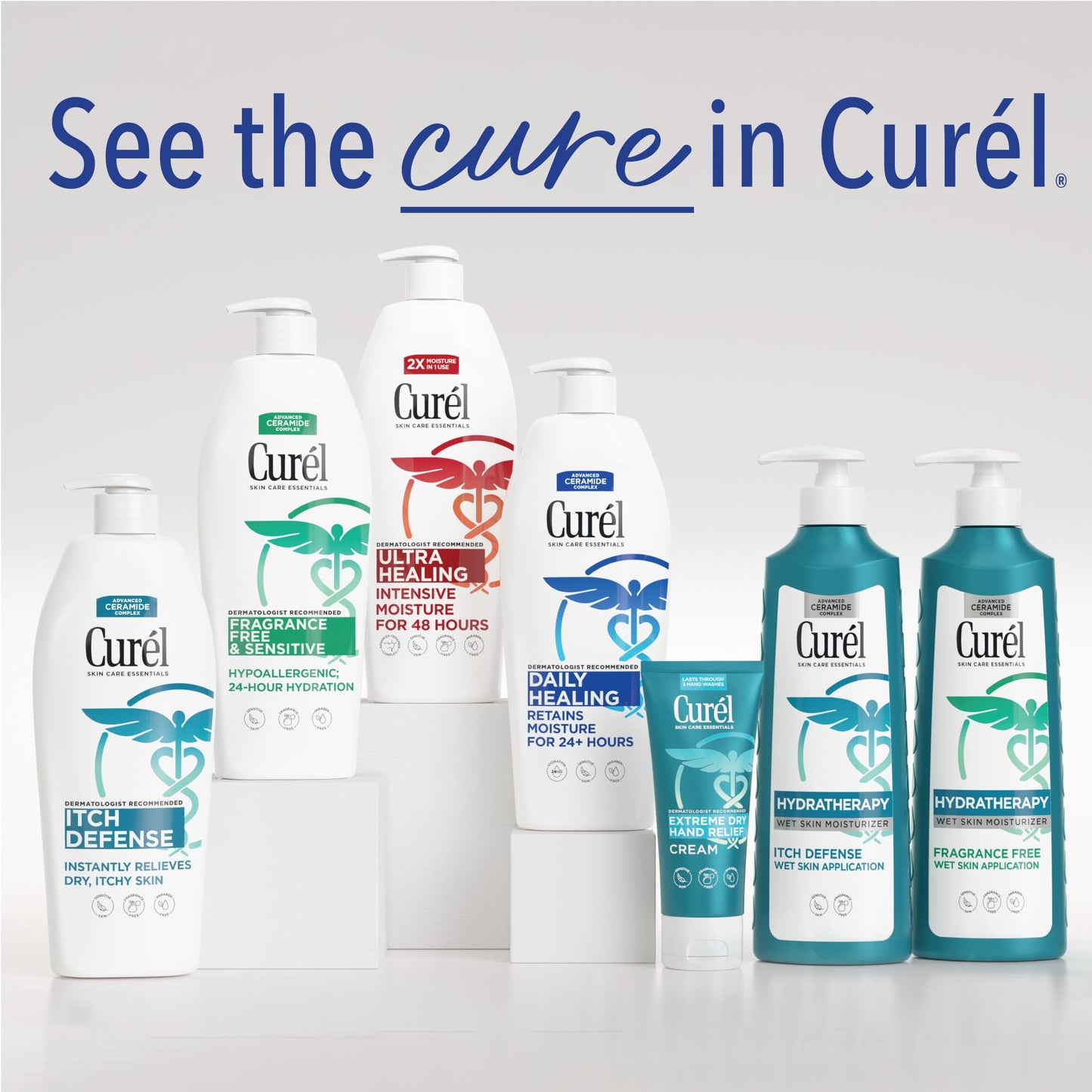 Curel Hand Cream for Dry to Extremely Dry Hands and Skin, 3 Fl Oz