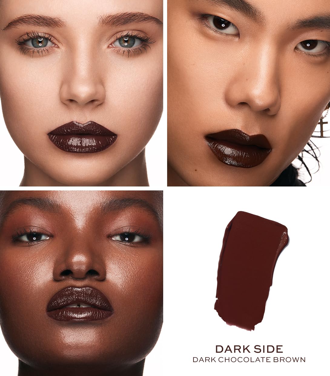 Supreme Long-Lasting Lipstick - High Impact Hydrating Color | Dark Side Shade