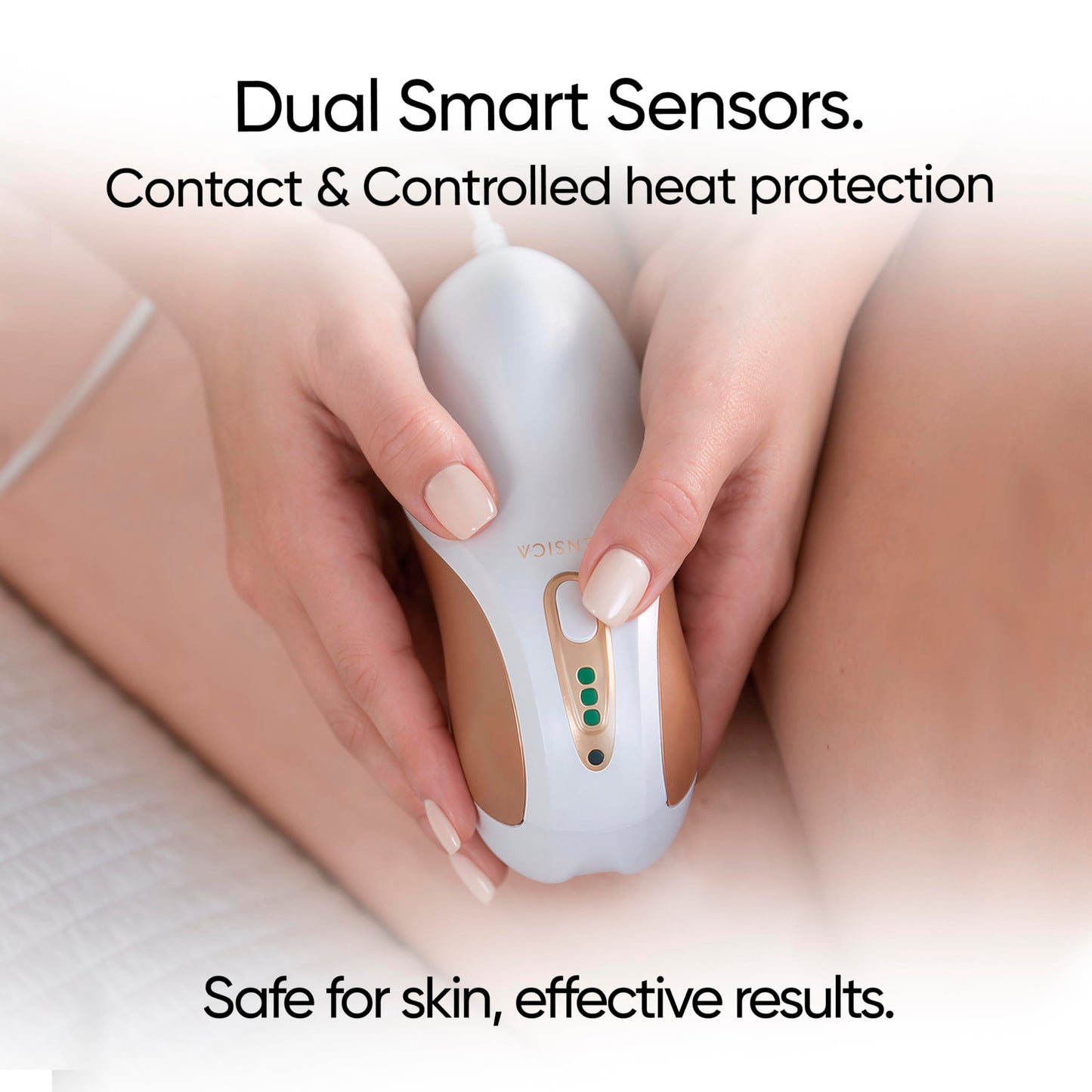 Sensica Sensifirm Patented Radio Frequency Skin Tightening Device for Body – RF Body Sculpting Tool for Thighs & Buttocks, Firming & Smoothing, Cellulite Remover For Legs, At-Home Skincare Machine