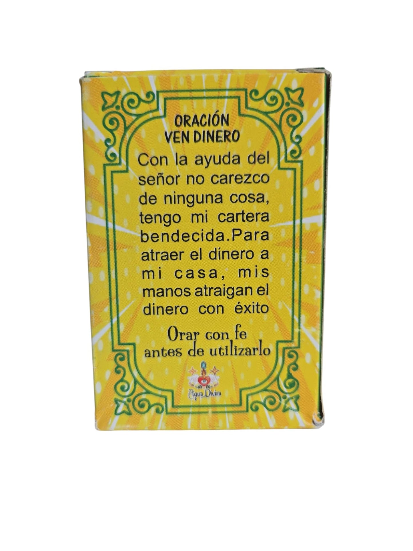 VEN DINERO Jabon Artesanal/Handmade Prepared by expert hands with magical formulas to attract money, boost businesses, draw fortune, and remove negative energies Made by Spiritual Guides.