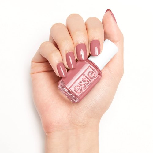 Essie Nail Polish, Salon-Quality, 8-Free Vegan, Mauve Pink, Into The A-bliss, 0.46 fl oz (Pack of 2)