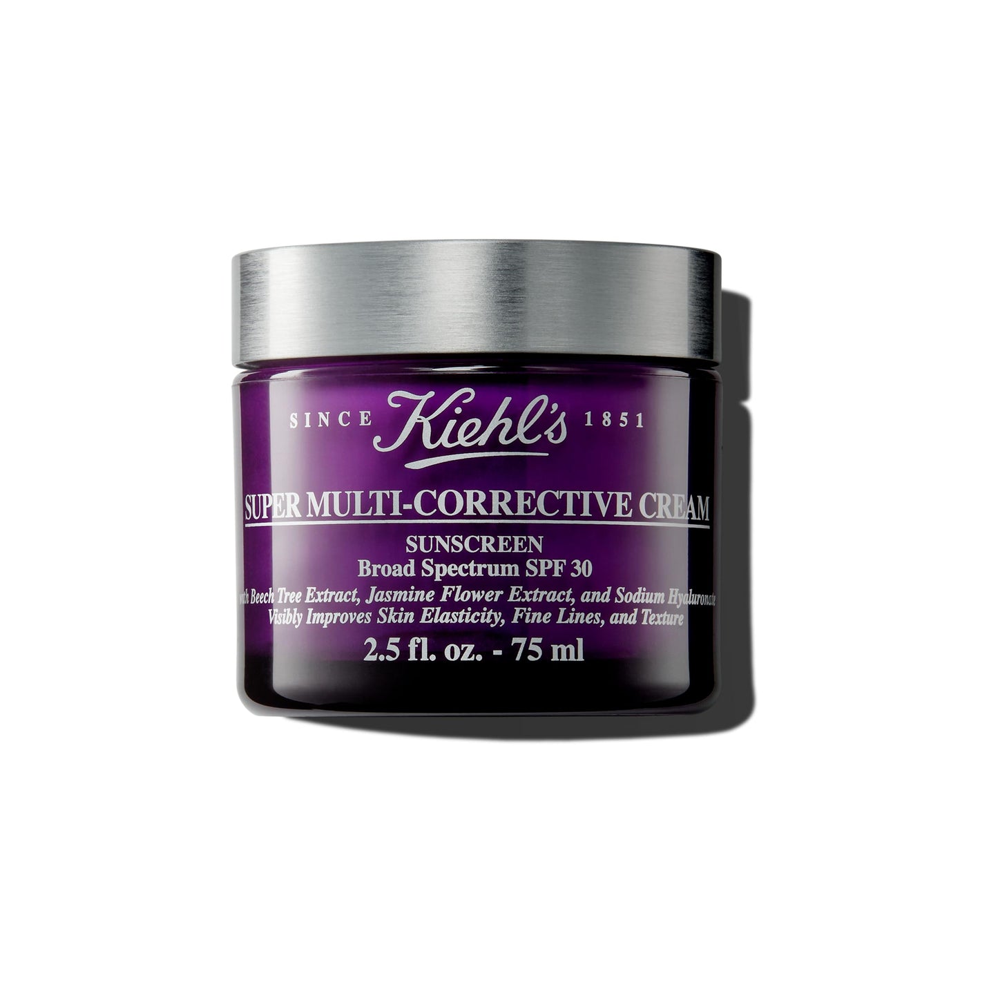 Kiehl's SPF 30 Super Multi-Corrective Anti-Aging Facial Cream, Clinically Tested Improve Skin Texture and Firm Skin, Daily Moisturizer Sunscreen, Lifts, Firms, and Smoothes, and Gives Moisture Surge