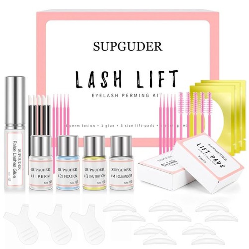 2024 Upgraded Lash Lift Kit for Perming,Curling and Lifting Eyelashes | Semi-Permanent Salon Grade Supplies for Beauty Treatments | Includes Eye Shields,Pads and Accessories