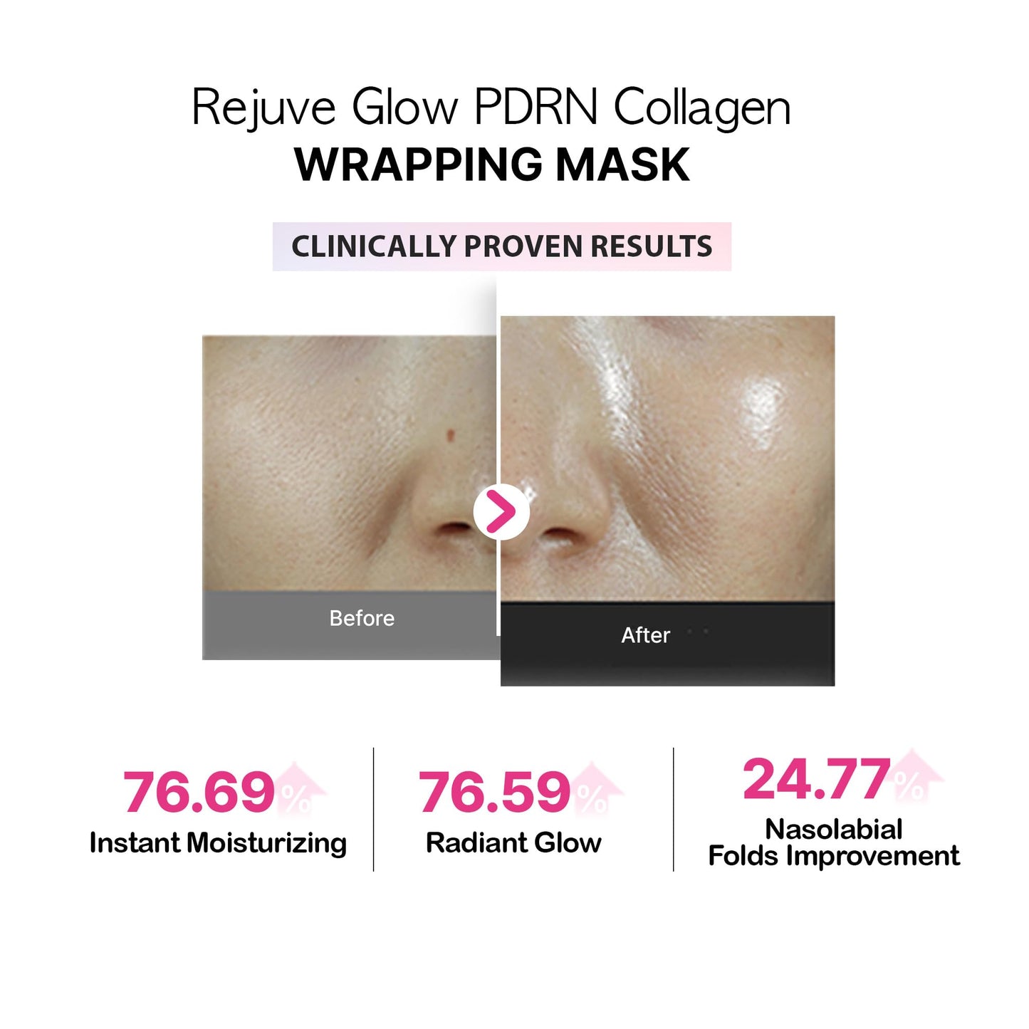 APOTHE RejuveGlow PDRN Collagen Wrapping Mask | Peptide + Ectoin Firming Sheet Mask for Deep Hydration, Wrinkle Care & Pore Tightening | Cooling Soothing Lifting Facial Treatment