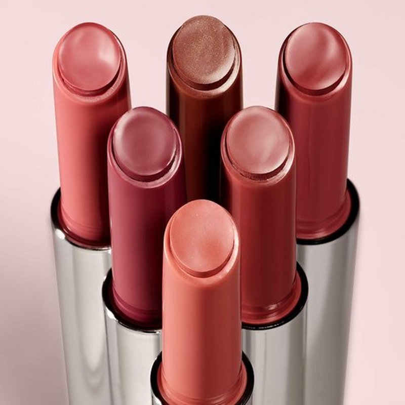 LUNE + ASTER Lip Glide | Glossy, Dewy Lightweight, Balmy-Gel Lipstick - Pale Peach