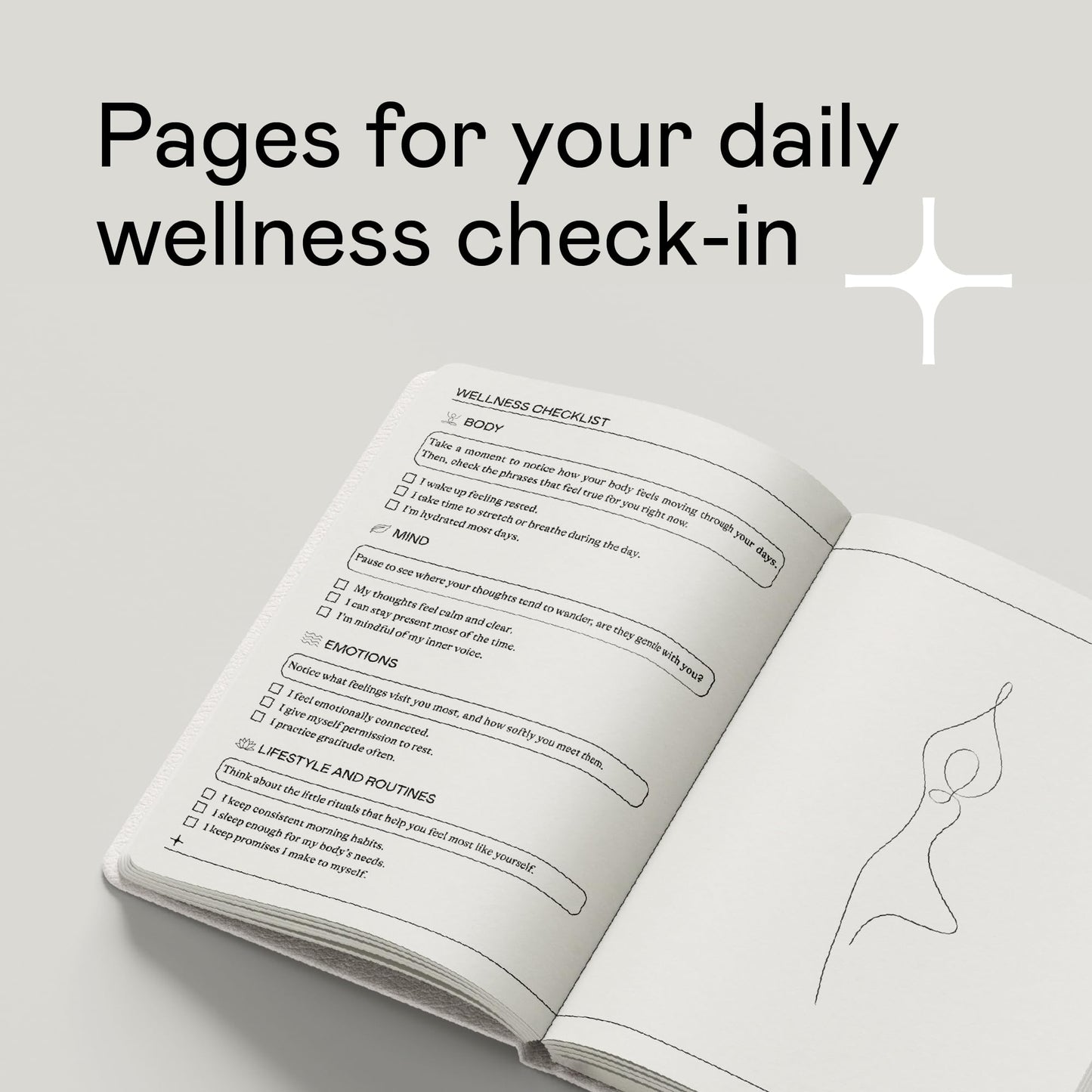 The in Motion Wellness Journal by Sloane Stephens, Undated, 3-Month Guided Journal, 243 Pages