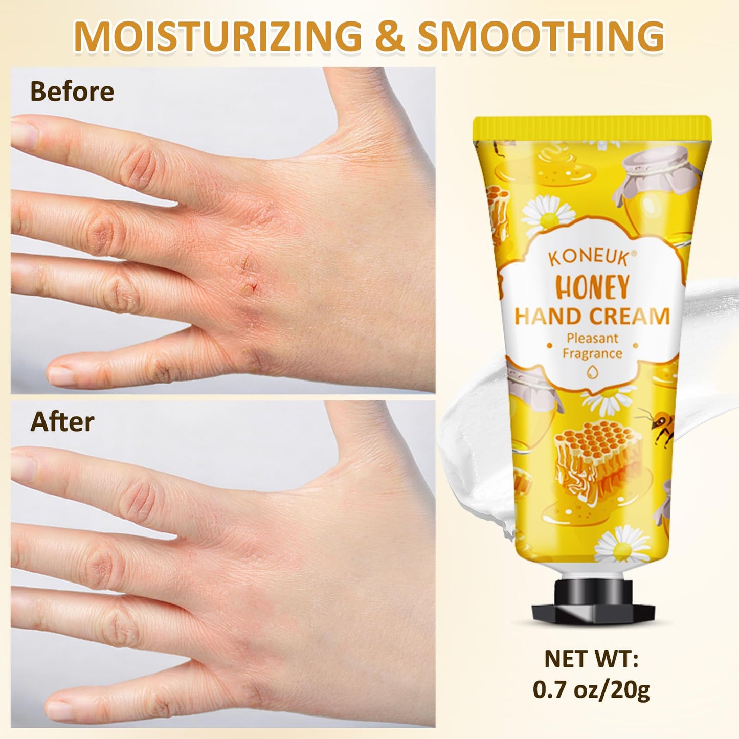 KONEUK 160 Pack Hand Cream Gifts Set, Graduation Gifts, Thank You Gifts, Bridesmaid Gifts, Birthday Gifts and Wedding Favors, Bulk Hand Lotion Travel Size for Dry Cracked Hands