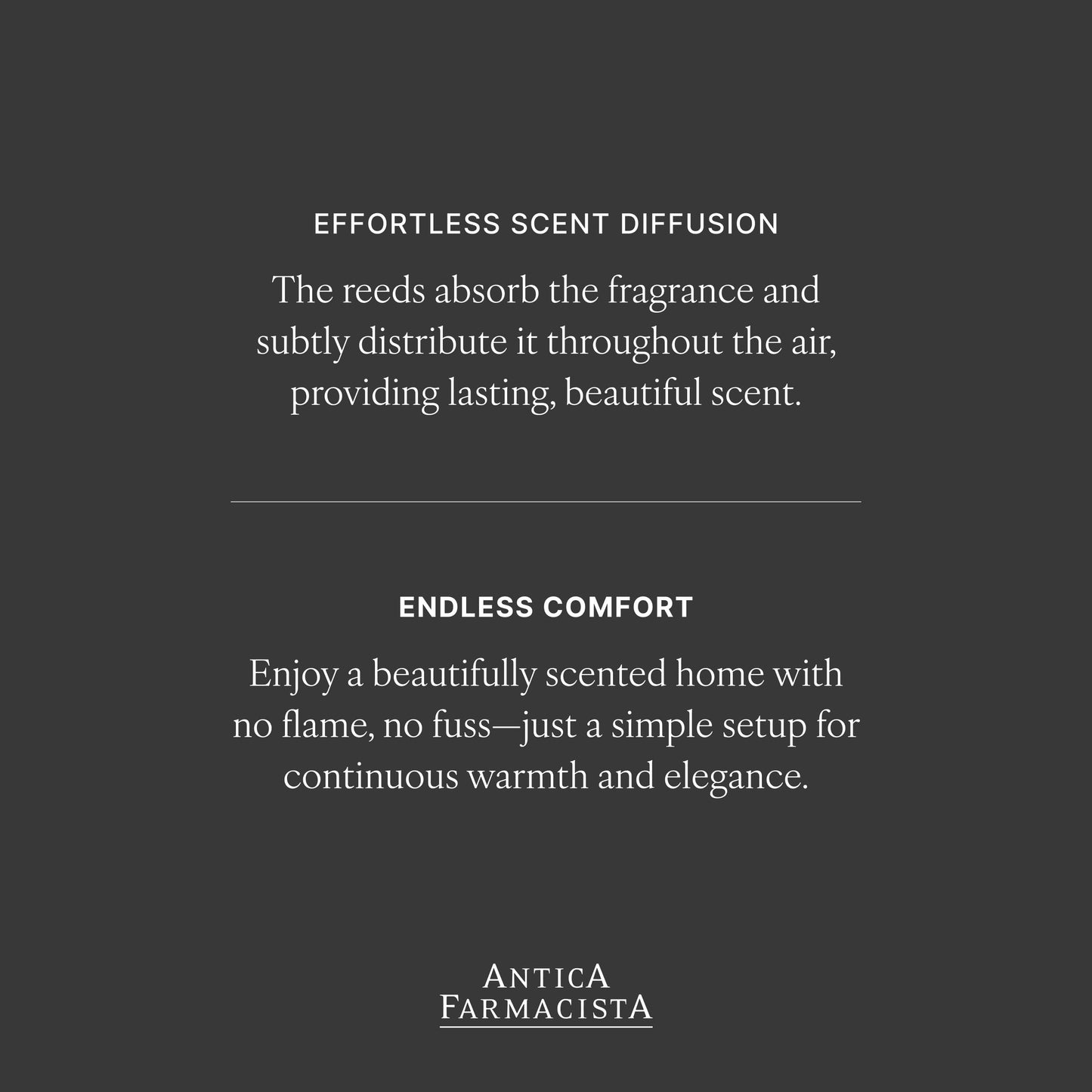 Antica Farmacista Home Ambiance Diffuser - Long-Lasting Reed Scent Diffuser - Luxury Room Freshener Gift - Hana Lei, 8.45 fl oz