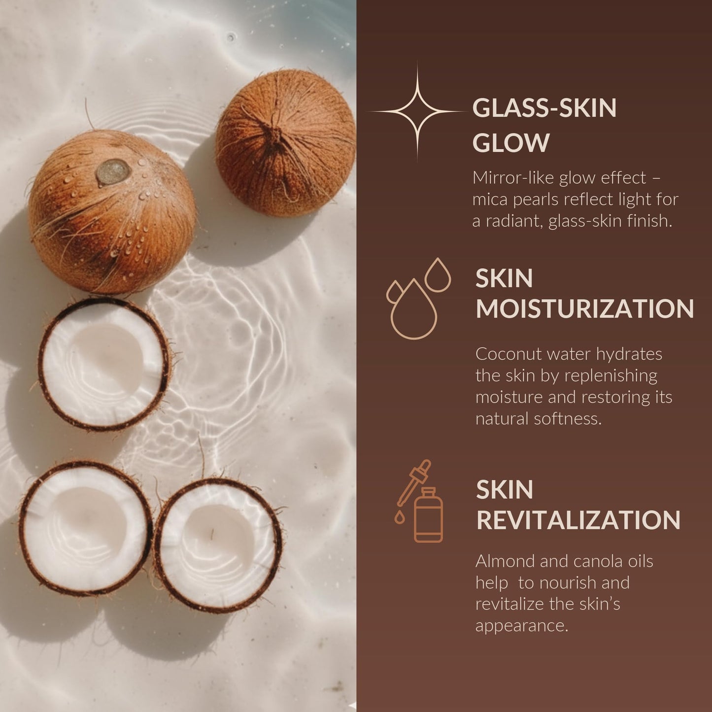Lirene PERFECT TAN Illuminating Golden Body & Face Cream – Vegan, 150ml – Coconut Shine, Hydrating & Radiance-Boosting Lotion for Every Complexion