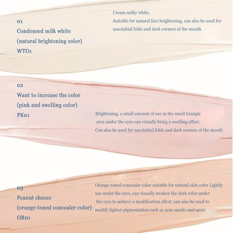 Concealer Pen, Liquid Concealer With Sponge Head, Makeup Facial Highlighter, Stay Long Lasting Moisturizing, Liquid Create Flawless Makeup (02#, 1 Ounce (Pack of 1))
