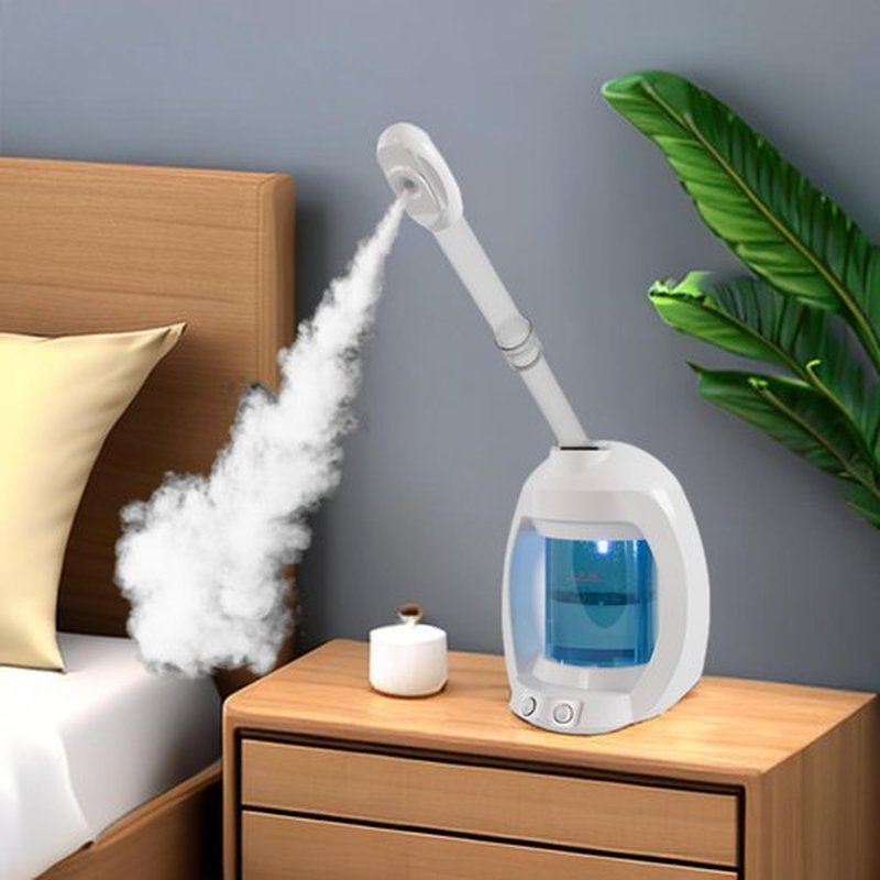 Facial Steamer-Face Steamer for Facial Deep Cleaning, Vaporizador Facial Steamer for Esthetician and Nano Ionic Portable Facial Steamer for Face, Professional Facial Steamer for Home Facial Spa.