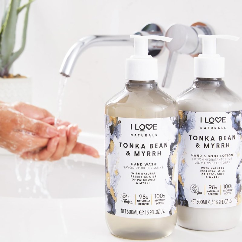 Tonka Bean & Myrrh Hand and Body Lotion - Moisturizing Coconut Oil & Shea Butter - 16.9 oz
