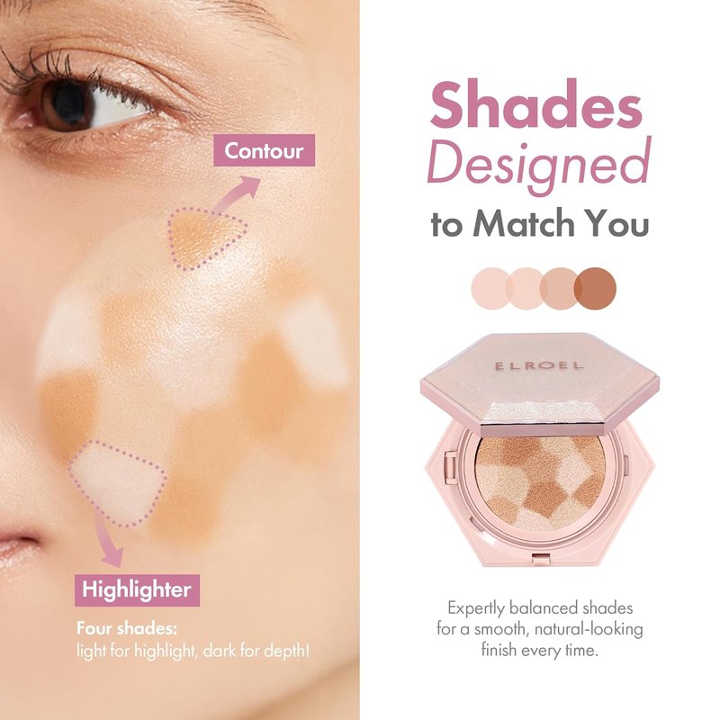 Blending Compact Cushion Foundation - Lightweight, Flawless Finish | Perfect for All Skin Types