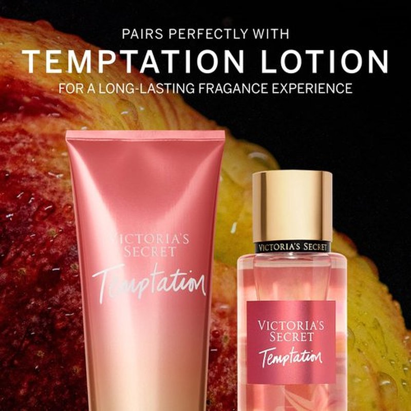 Victoria's Secret Temptation Body Mist, Body Spray for Women (8.4 oz)