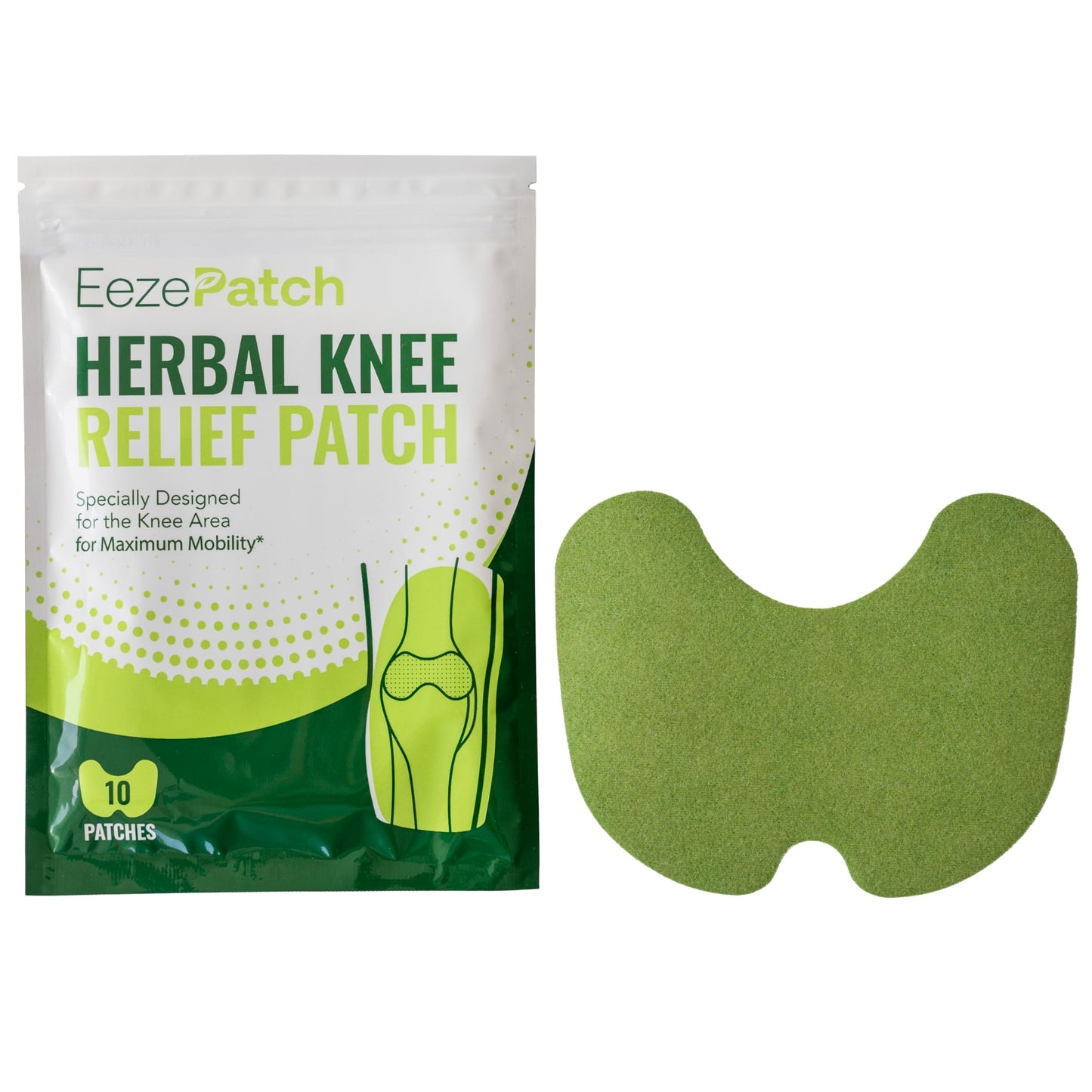EezePatch® Joint Support Patches (10 Count) – Natural Support for Discomfort, Mobility & Flexibility – Herbal Extracts for Soothing Comfort – Easy-to-Apply