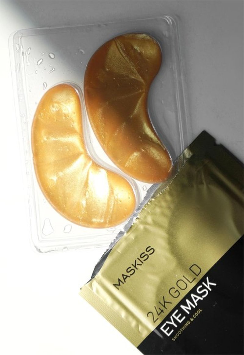 Maskiss 24k Gold Under Eye Patches (20 Pairs), eye mask, Collagen Skin Care Products, Eye Patches for Puffy Eyes, eye masks for dark circles and puffiness