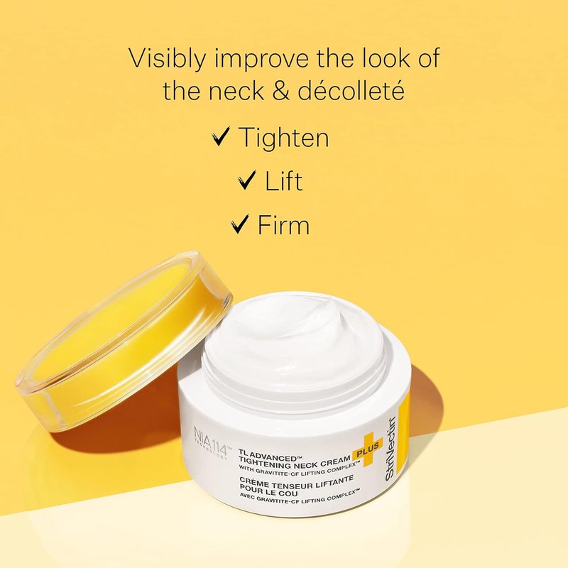 StriVectin Neck Cream - Tighten & Lift with Alpha-3 Peptides™ | Smooth Wrinkles & Fine Lines, 1.7 oz