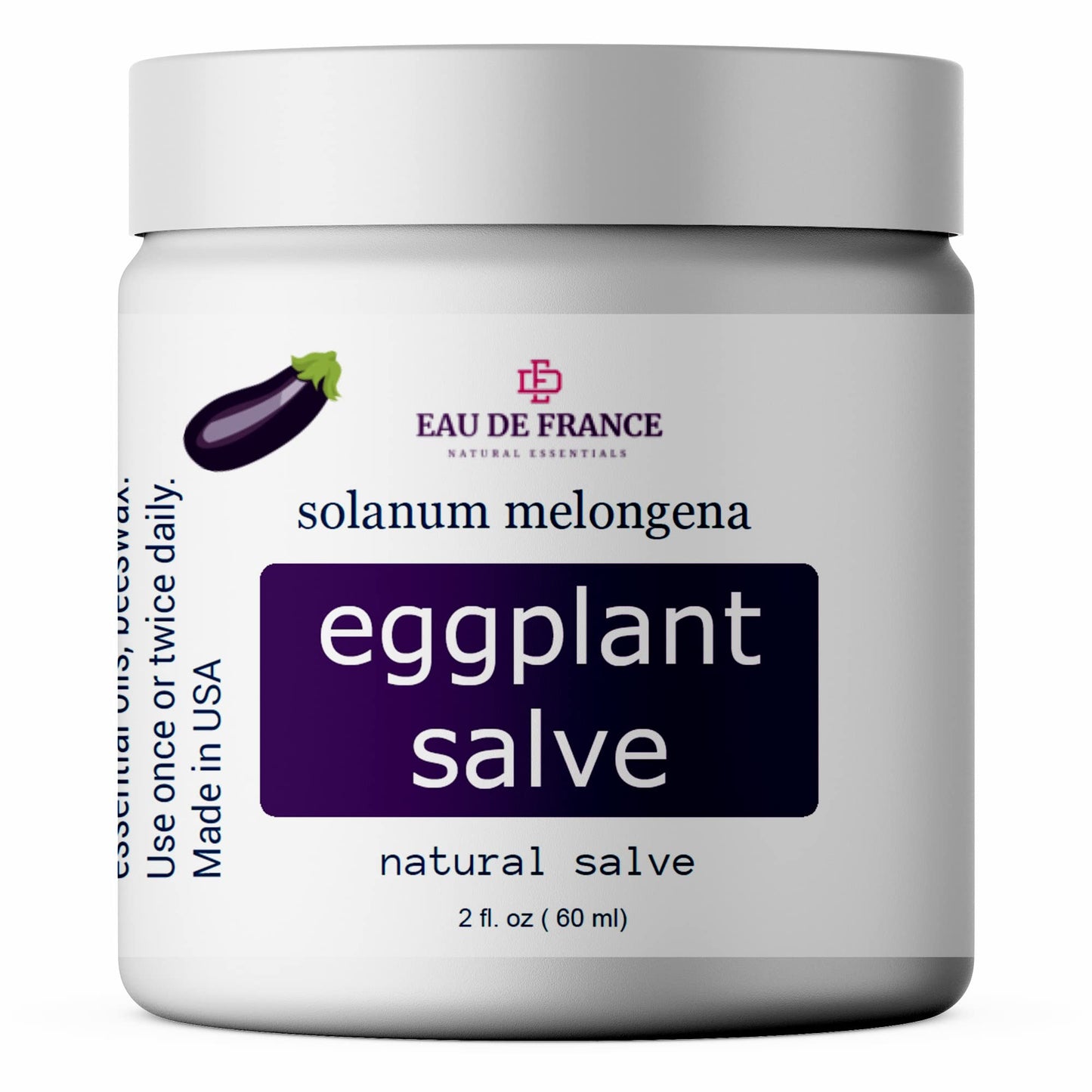 Eggplant Salve Skin Moisturizing Balm for Dry, Rough & Uneven Skin