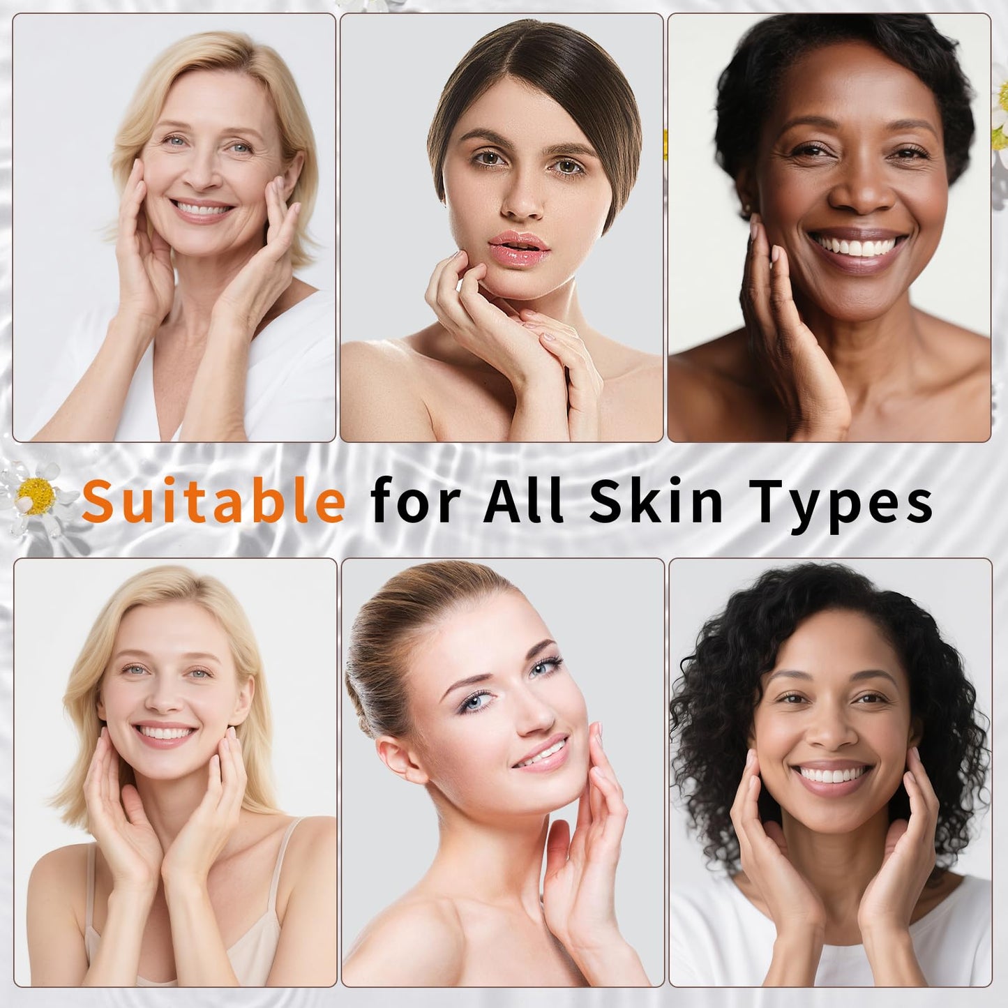 Vitamin C Serum for Face, Brightening & Anti-Aging with Hyaluronic Acid, Vitamin E, Peptides, Collagen - Hydrates, Firms, Lifts, Smooths, 1.7 Fl Oz