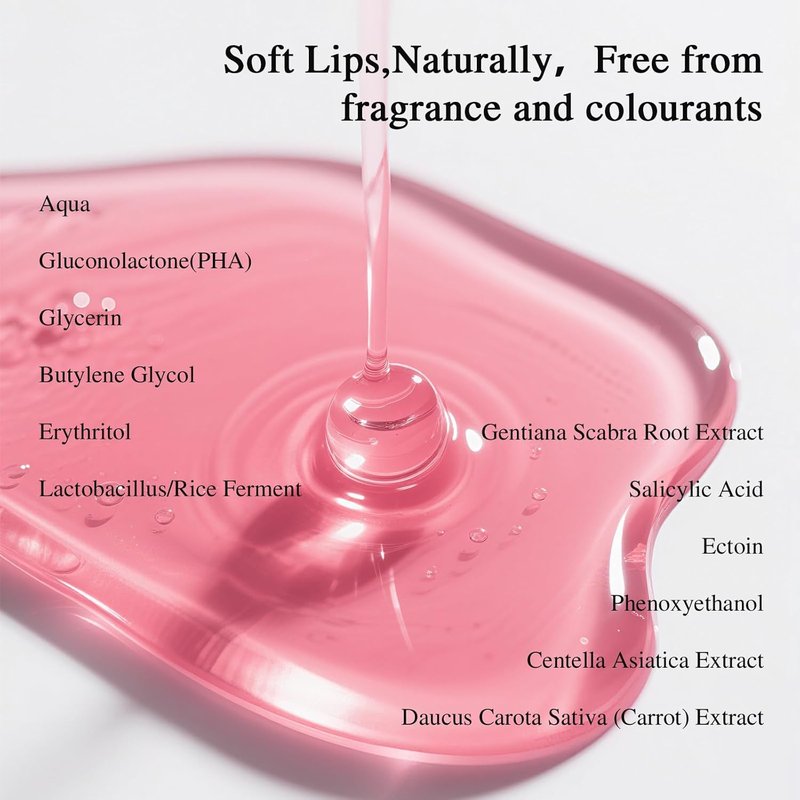 PHA 5% Lip Exfoliator - Gentle Salicylic Acid Formula for Overnight Hydration | 0.5 fl oz (15 mL)