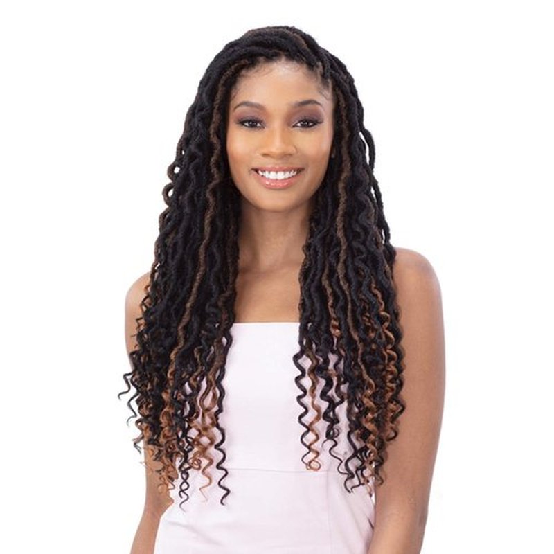 Freetress Braid Synthetic Wrap n Lock HIPSTA LOC 18" (2 Dark Brown)