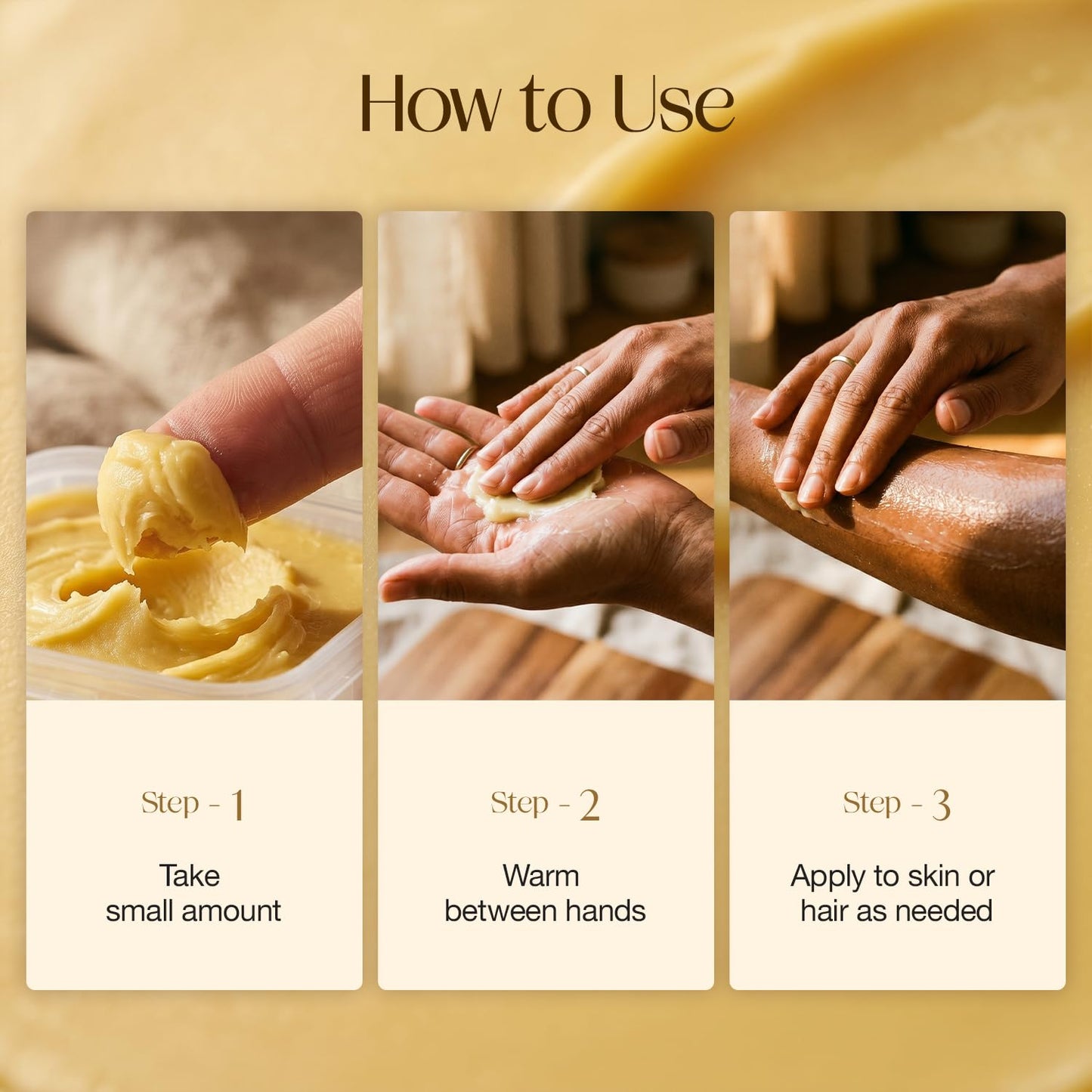 STAR CARE 100% Pure Yellow Shea Nut Butter 14oz Unrefined & Raw Natural Moisturizer for Skin Hair & Lips, African Shea Butter Rich in Vitamins & Antioxidants No Added Color or Fragrance